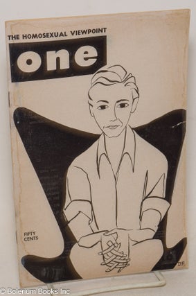 Cat.No: 300290 ONE Magazine: the homosexual viewpoint; vol. 5, #6, June-July 1957. Ann...
