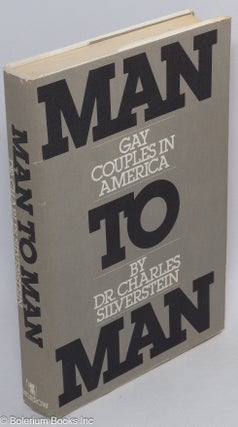 Cat.No: 30043 Man to Man: gay couples in America. Charles Silverstein
