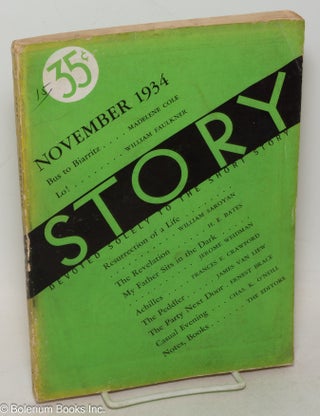 Cat.No: 300451 Story: devoted solely to the short story; vol. 5, #28, November 1934. Whit...