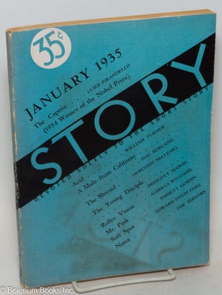 Cat.No: 300454 Story: devoted solely to the short story; vol. 6, #30, January 1935. Whit...