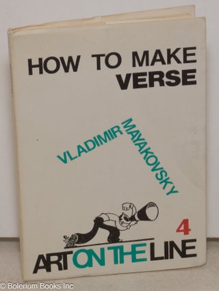Cat.No: 300528 How to make verse. Vladimir Mayakovsky