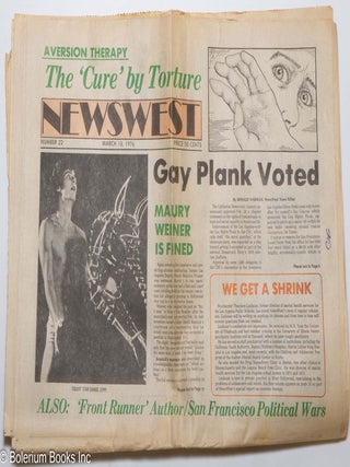 Cat.No: 300590 NewsWest: a weekly newspaper for Southern California's Gay Community and...