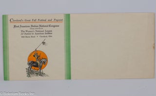 Cat.No: 300654 Cleveland's great Fall festival and pageant: First American Indian...