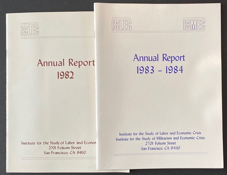 Cat.No: 300711 Annual Report [two issues: 1982, 1983-1984