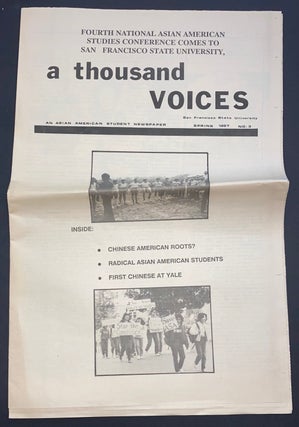 Cat.No: 300816 A Thousand Voices: an Asian American student newspaper. No. 3 (Spring 1987