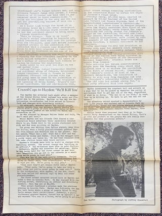 The Ramparts Wall Poster. Tuesday, August 27, 1968