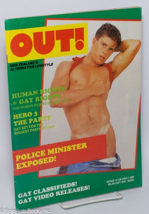 Cat.No: 300845 Out! New Zealand's alternative lifestyle #106, December 1992: Police...