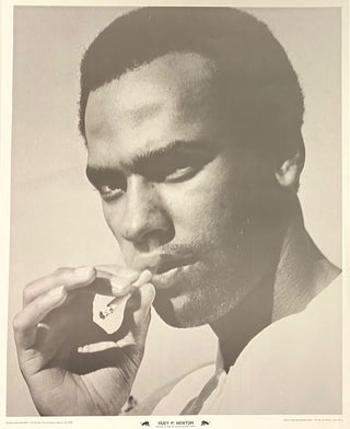 Cat.No: 300863 Huey P. Newton [reprint of classic poster depicting the Black Panther...