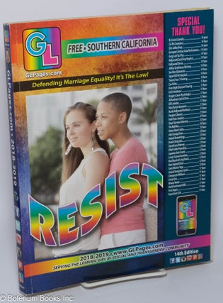 Cat.No: 300867 GLPages: 14th edition, Southern California 2018-2019 Resist: defending...
