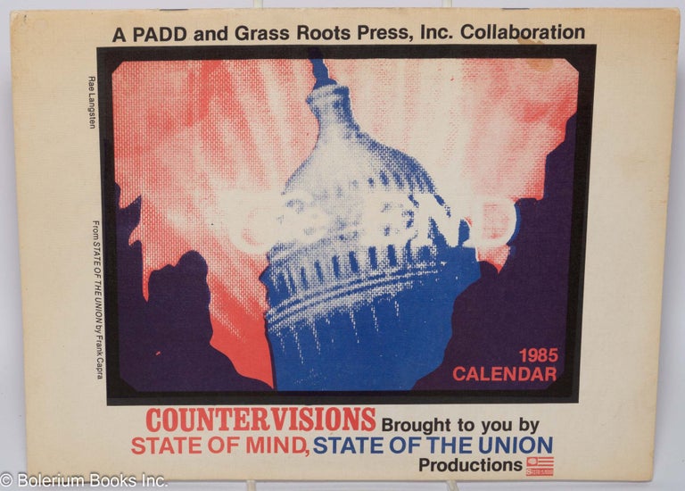 Cat.No: 300933 Countervisions, brought to you by State of Mind, State of the Union Productions [Calendar]