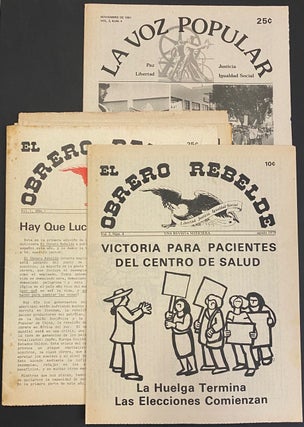 Cat.No: 301145 El Obrero Rebelde (continuing as La Voz Popular) [seven issues