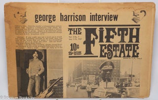 Cat.No: 301198 The Fifth Estate: vol. 2, #7 (#33), July 1-15, 1967. Harvey Ovshinsky,...
