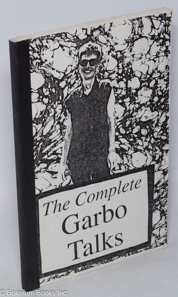Cat.No: 30138 The complete Garbo talks. Garbo.