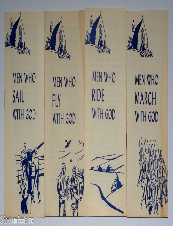 Cat.No: 301401 [4 evangelical pamphlets aimed at members of the armed forces]. Louis. H. Evans.