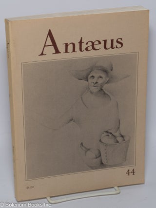 Cat.No: 301475 Antæus: #44, Winter, 1982. Daniel Halpern, consulting Paul Bowles, Janet...