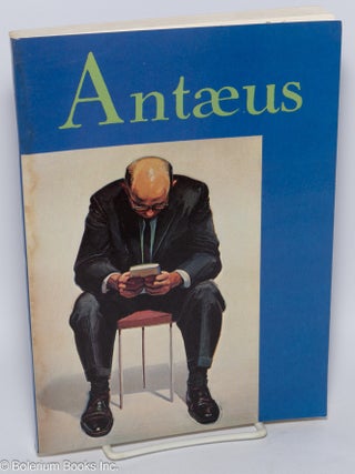 Cat.No: 301481 Antæus: #59, Autumn, 1987: Literature As Pleasure. Daniel Halpern,...