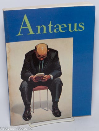 Cat.No: 301481 Antæus: #59, Autumn, 1987: Literature As Pleasure. Daniel Halpern,...