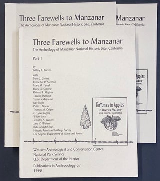 Cat.No: 301627 Three farewells to Manzanar: the archeology of Manzanar National Historic...