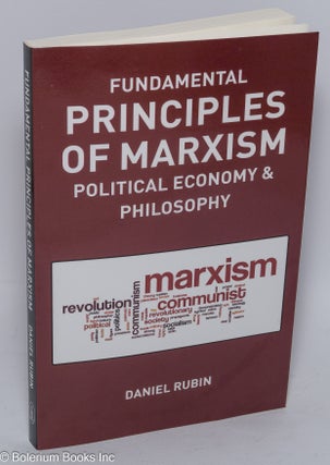 Cat.No: 301658 Fundamental principles of Marxism; political economy & philosophy. Daniel...