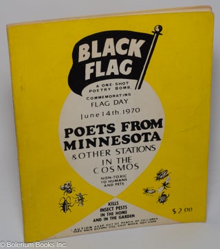 Cat.No: 301803 Black Flag. A one-shot poetry bomb commemorating Flag Day, June 14th,...