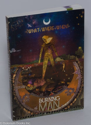 Cat.No: 301814 Burning Man: Caravansary (cover title: What, where, when