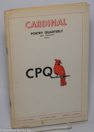 Cat.No: 302039 Cardinal Poetry Quarterly: vol. 2, #1, July, 1966: Anniversary issue. Eda...