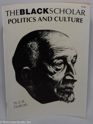 Cat.No: 302101 The Black Scholar: vol. 16, no. 3 (May/June 1985). Politics and culture....