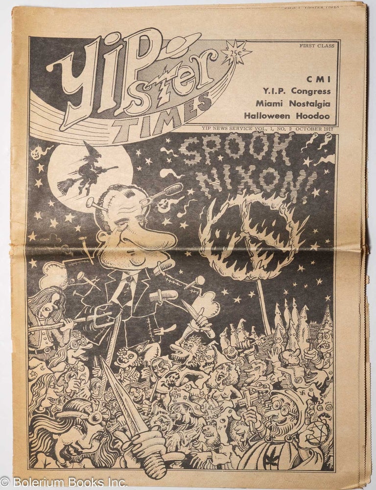 Cat.No: 302180 Yipster Times. Y.I.P. News Service, Volume 1, No. 2, October 1917 [sic, 1972]