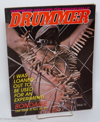 Cat.No: 302322 Drummer: America's mag for the macho male: #72; I Was Loaned Out to Be...