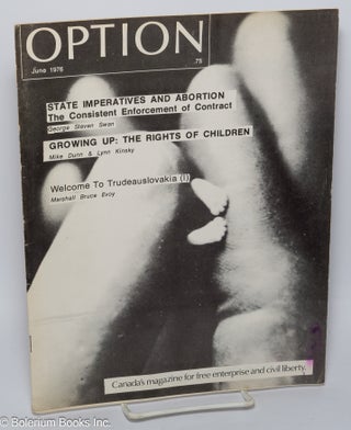 Cat.No: 302333 Option; vol. 4, no. 2 (May - June 1976) Canada's magazine for free...