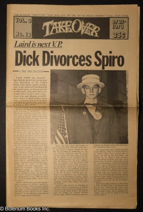 Cat.No: 302478 Take Over: vol. 3, #16, Sept. 21, 1973: Dick Divorces Spiro. The Bang Gang...