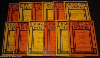 Cat.No: 302480 Theatre Arts Monthly: vol. 21, complete run [12 issues]. Edith R. Isaacs,...