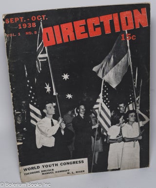 Cat.No: 302532 Direction, September - October 1938, vol. 1, no. 8. John Hyde Preston, M....