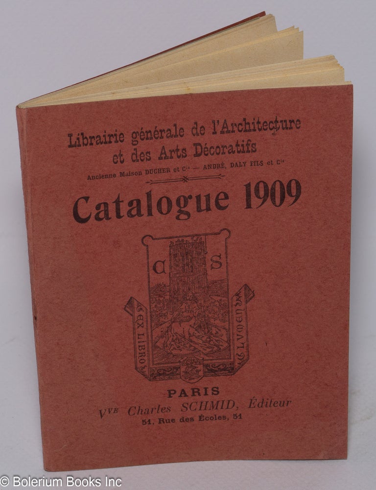 Cat.No: 302545 Catalogue 1909. Charles Schmid, ed.