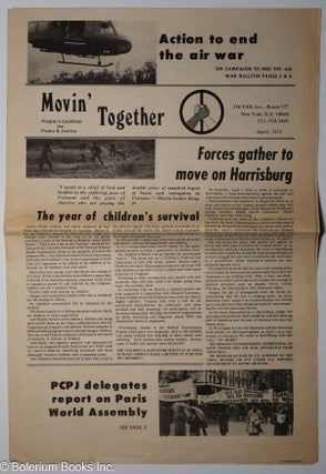 Cat.No: 302588 Movin' Together (April 1972). People's Coalition for Peace and Justice