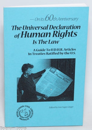 Cat.No: 302595 -On its 60th Anniversary- The Universal Declaration of Human Rights Is The...