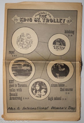 Cat.No: 302627 The King St. Trolley, vol. 1, no. 8 (March 1, 1972). International Women's...