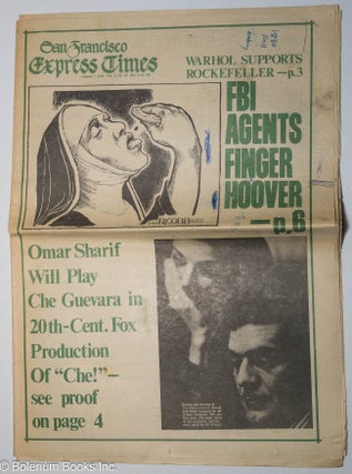 Cat.No: 302642 San Francisco Express Times: vol. 1, #29, August 7, 1968: FBI Agents...