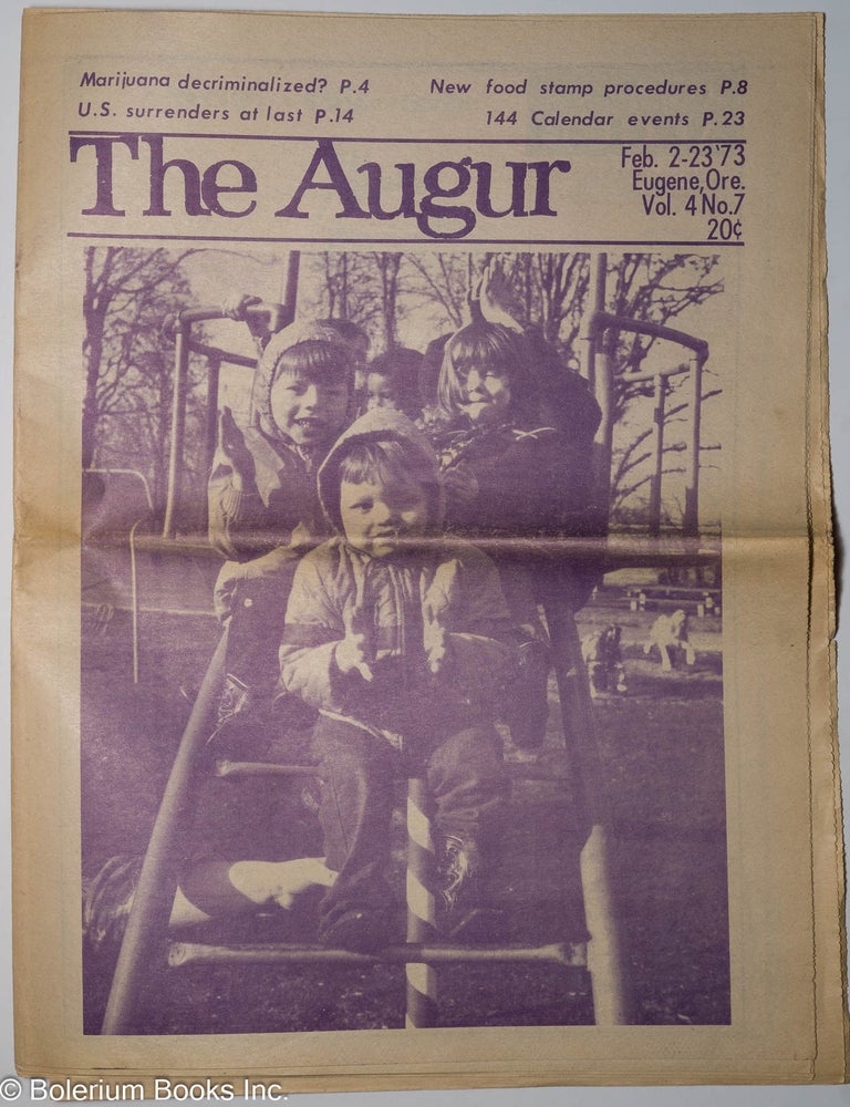 Cat.No: 302650 The Eugene Augur: Vol. 4 No. 7, Feb. 2-23 1973