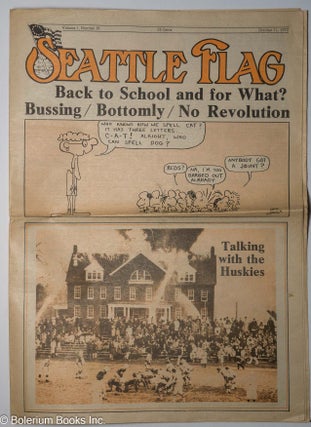 Cat.No: 302651 Seattle Flag: Vol. 1, No. 16, October 11, 1972. Thom Gunn