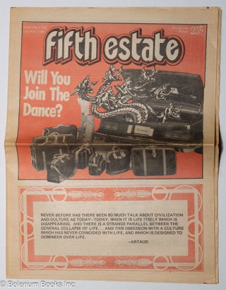 Cat.No: 302855 The Fifth Estate: vol. 13, No. 7 (#295), Nov. 3, 1978