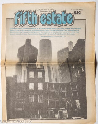 Cat.No: 302858 The Fifth Estate: vol. 12, #6 (#282), April-May 1977