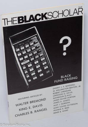 Cat.No: 302920 The Black Scholar: Volume 7, Number 6, March 1976; Black Fund Raising....