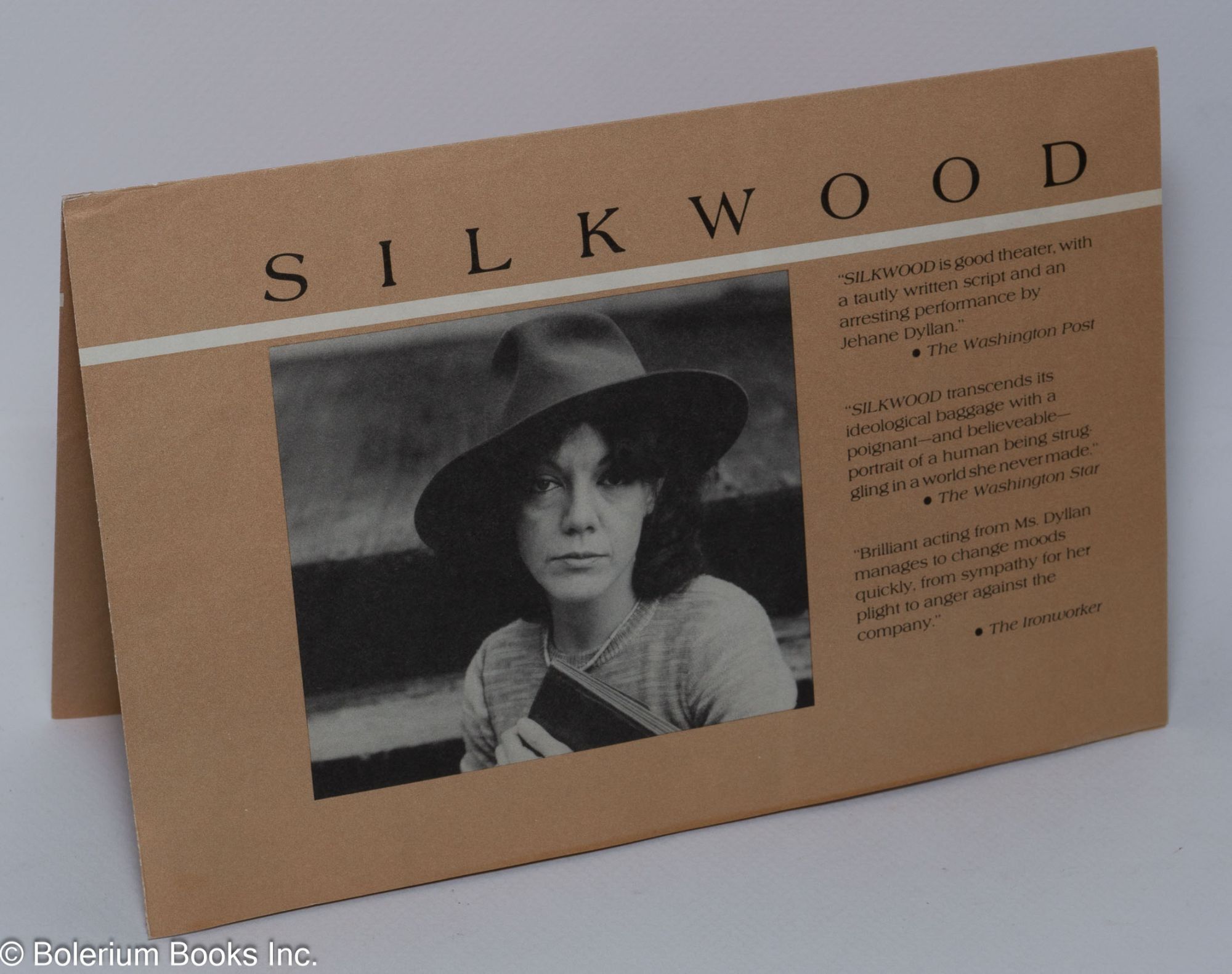Silkwood; a one-woman show | Bobbi Ausubel, director, music Edwin ...