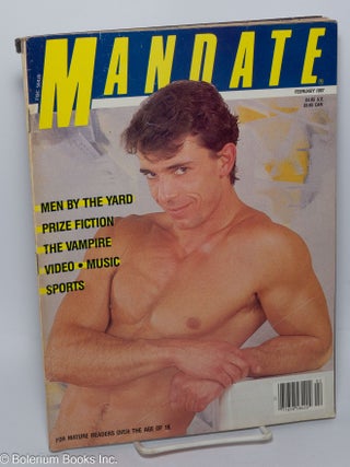 Cat.No: 303122 Mandate: the national magazine of entertainment & eros; vol. 13, #2,...
