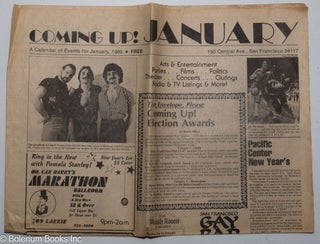 Cat.No: 303155 Coming up! a calendar of events January, 1980. Bill Hartman, Roland...