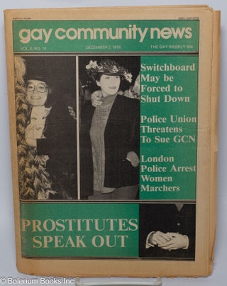 Cat.No: 303157 GCN: Gay Community News; the gay weekly; vol. 6, #19, Dec. 2, 1978:...