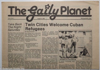 Cat.No: 303165 The Gaily Planet: vol. 1, #1, August 6, 1980: Twin Cities Welcome Cuban...