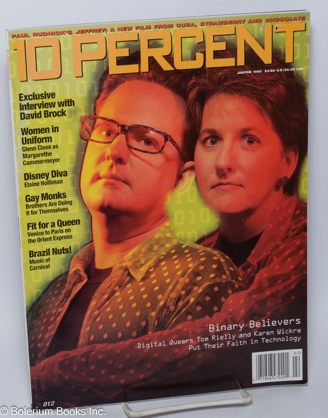 10 Percent: vol. 3, #012, Jan/Feb 1995; Binary Believers by Saras Hart,  Karen Wickre Tom Reilly, Elaine Holliman on Bolerium Books