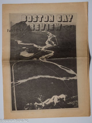 Cat.No: 303258 Boston Gay Review: Fall 1979. Michael Bronski, Rudy Kikel, Michael Wilson,...